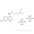 Difosfato de cloroquina CAS 50-63-5